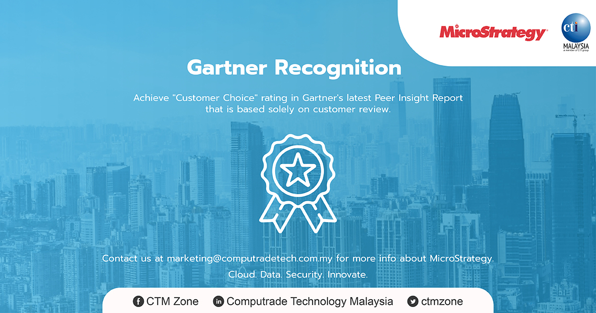 CTMZone's tweet photo. Ever wonder why leading enterprises around the globe choose MicroStrategy over the competition?

Find out today, contact us at marketing@computradetech.com.my

#microstrategy #ctm #bi https://t.co/7qjoHjGq1z