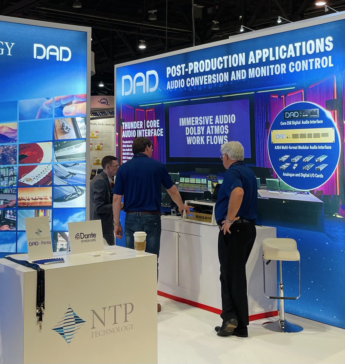 DigitalAudioDK's tweet photo. The first couple of days at NAB 2022 have been great. We’re amazed at how well Thunder | Core has been received! 🙏

If you're at the show, come by booth C5018 for a demo.

Thunder | Core: 
https://t.co/HE91oqUPAr

#nabshow #thundercore #core256 #ax64 #proaudio #dadax64 https://t.co/mGbafiu0c0