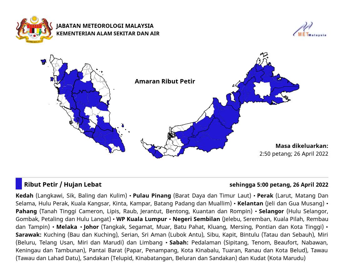 metmalaysia's tweet photo. AMARAN RIBUT PETIR. ⛈⛈⛈

#ributpetirmetmalaysia
#MenangBersama
#LindungDiriLindungSemua
#metmalaysia https://t.co/Up3q6UFWxi