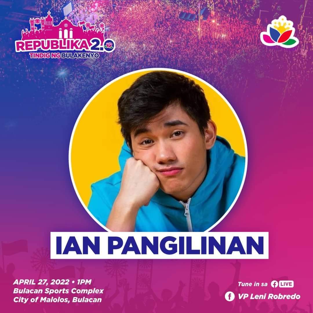 onlyforIAN_OFC's tweet photo. @ianpangilinan_ will be joining "Republika 2.0 Tindig ng Bulakenyo" tomorrow (April 27, 2022 - 1pm) at Bulacan Sports Complex! 

💙💛

#BulacanRepublikaDos
#KulayRosasAngBulacan
#BulacanIsPink
#IpanalaNa10ParaSaLahat https://t.co/DbetOKN4hE