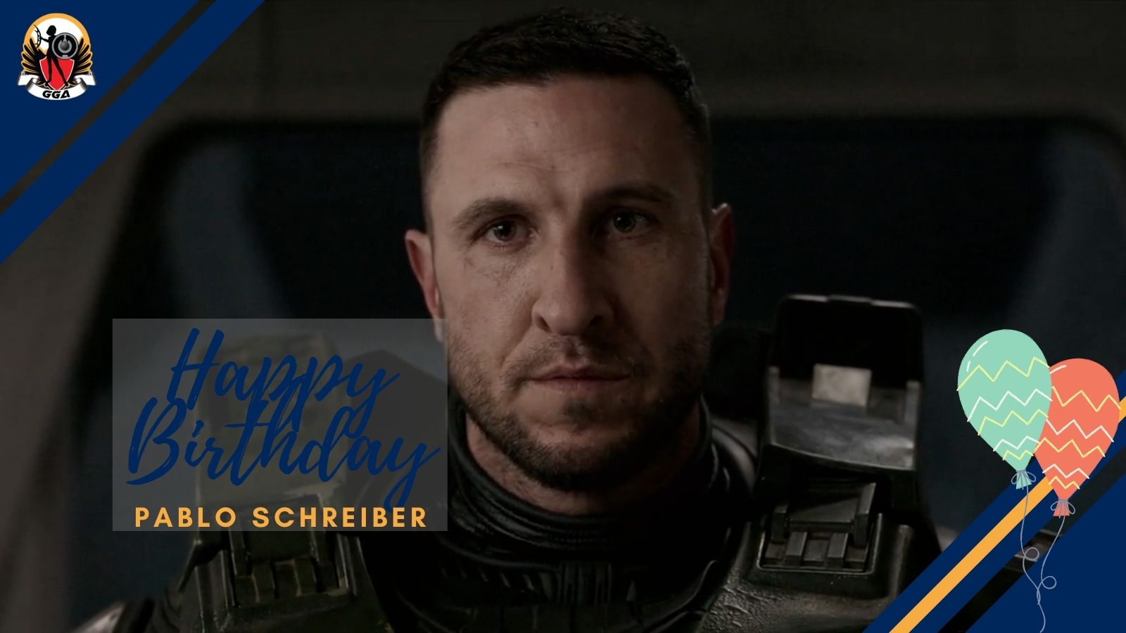 Happy Birthday Pablo Schreiber aka Master Chief!  