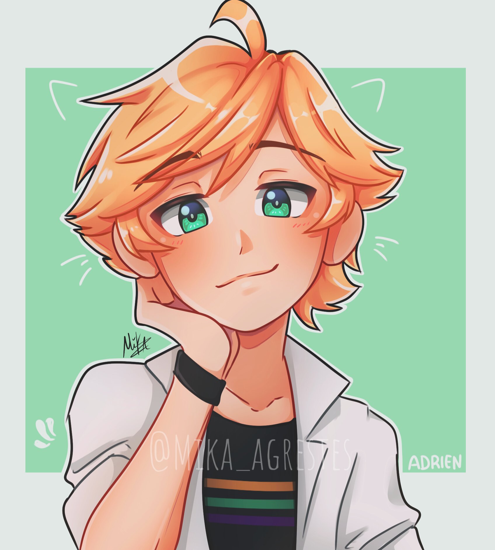 Total 99+ imagen miraculous ladybug adrien - Viaterra.mx