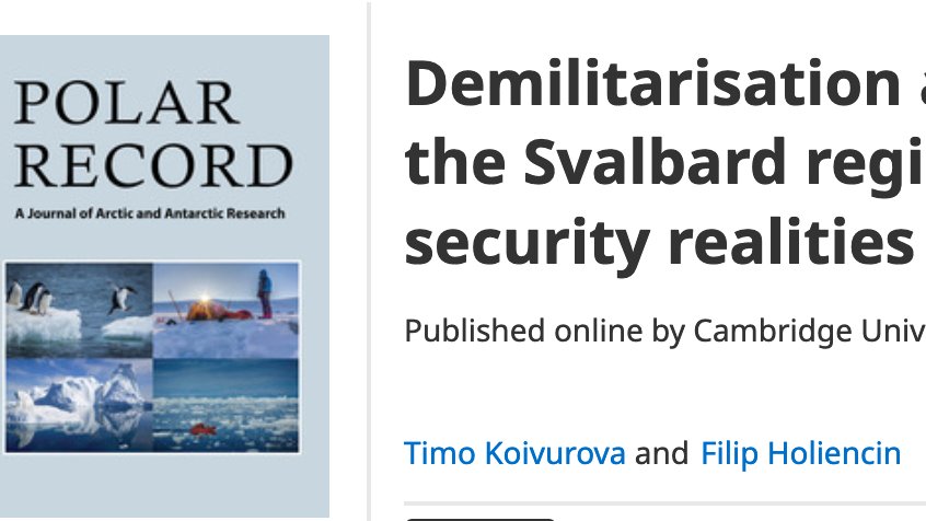 fredsinstitutet's tweet photo. I #Finland diskuteras aktivt just nu olika #säkerhetspolitiska linjer. Vill du få ett bredare perspektiv? Dagens tips är denna artikel av @TimoKoivurova om #Svalbards #demilitarisering och #neutralisering: https://t.co/ZdlAt9LEqV
@regeringen_ax @AlandsRadio @regeringen_ax https://t.co/y9oV3vpeQT