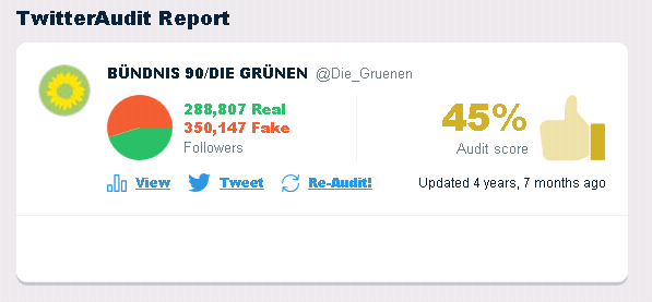 Club12D's tweet photo. Ein näherer Blick auf die Leute, die nicht mit Elon Musk Twitter leben können
Und damit es fair ist, zum Vergleich Elon Musk
https://t.co/SQk783Sp1z
#Meinungsfreiheit #FollowerBots #Bots https://t.co/0GRU0vD3jQ