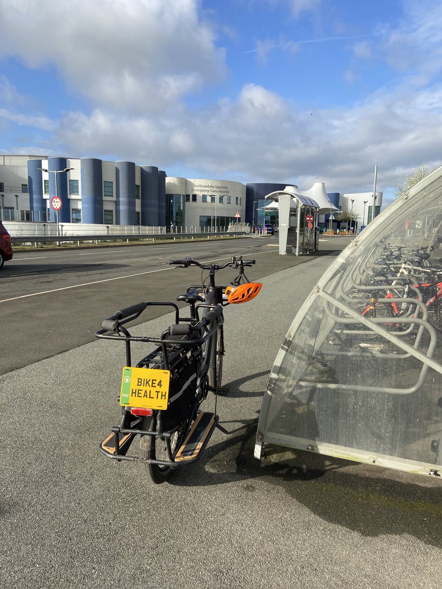 BikeDoctorDave's tweet photo. @bike4healthorg #Drbike+ at NSECH today popalong and say hi 🚲😁👍advice on all things #bike #commutte @NorthumbriaNHS https://t.co/rFpDL3871h