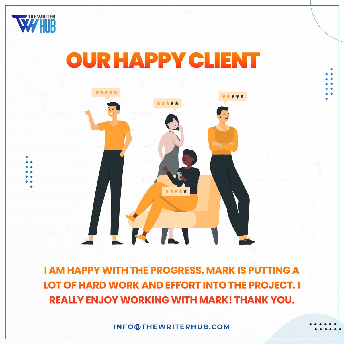 TheWriterHub's tweet photo. Customer satisfaction is a measurement that determines how well a company's products or services meet customer expectations.

#review #reputation #client #clientreviews #reviews #feedback #clientfeedback #satisfiedclient #twh #thewriterhub #the_writer_hub https://t.co/IqQEkbDjXx