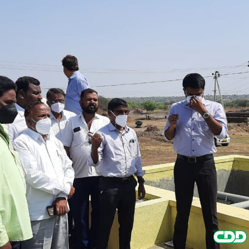 CDDIndia's tweet photo. The first of 16 #FaecalSludgeTreatmentPlants (#FSTPs) pilots for rural Karnataka - at Taj Sultanpur - was inaugurated last week. 

We are proud to be associated in these efforts as #TechnicalPartner to the Rural Drinking Water &amp; Sanitation Department (Government of Karnataka). https://t.co/iP6ff4U6zG
