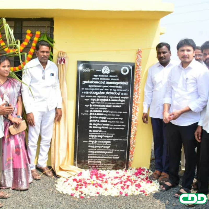 CDDIndia's tweet photo. The first of 16 #FaecalSludgeTreatmentPlants (#FSTPs) pilots for rural Karnataka - at Taj Sultanpur - was inaugurated last week. 

We are proud to be associated in these efforts as #TechnicalPartner to the Rural Drinking Water &amp; Sanitation Department (Government of Karnataka). https://t.co/iP6ff4U6zG