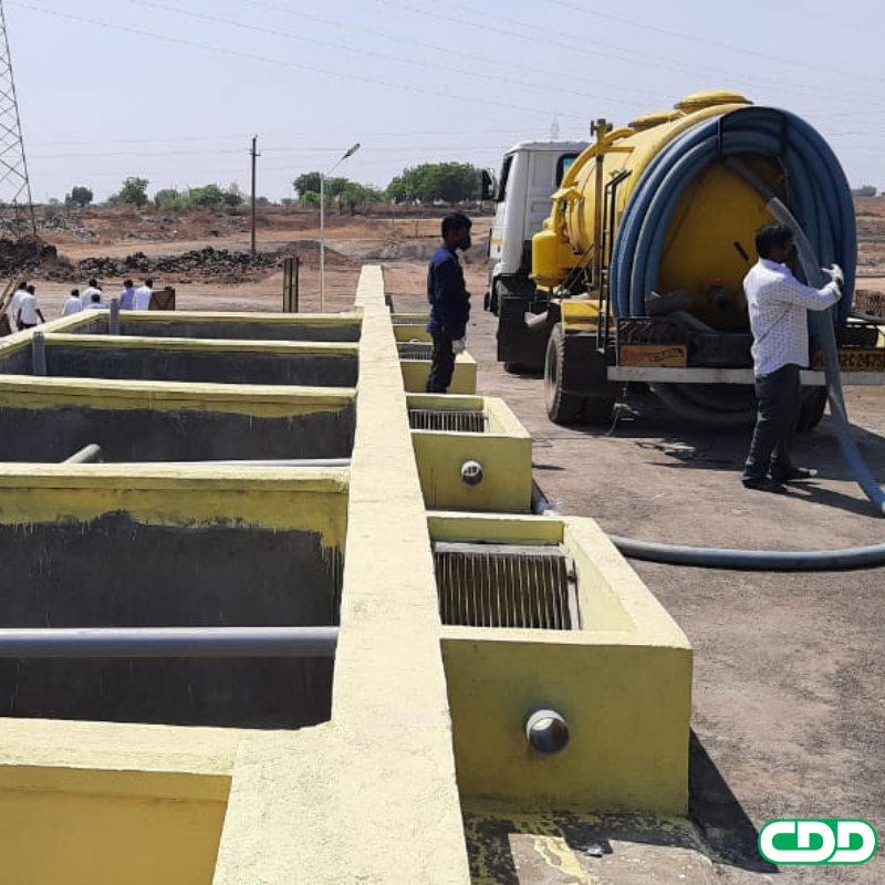 CDDIndia's tweet photo. The first of 16 #FaecalSludgeTreatmentPlants (#FSTPs) pilots for rural Karnataka - at Taj Sultanpur - was inaugurated last week. 

We are proud to be associated in these efforts as #TechnicalPartner to the Rural Drinking Water &amp; Sanitation Department (Government of Karnataka). https://t.co/iP6ff4U6zG