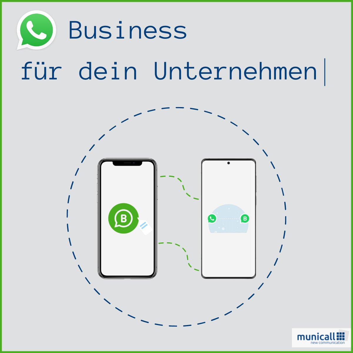 municall_de's tweet photo. Schon mal über WhatsApp Business als Kommunikationsmöglichkeit nachgedacht? 
Schaut doch einfach mal unter folgendem Link vorbei: https://t.co/X7wmjnq7jo https://t.co/gJUi0xP5ax