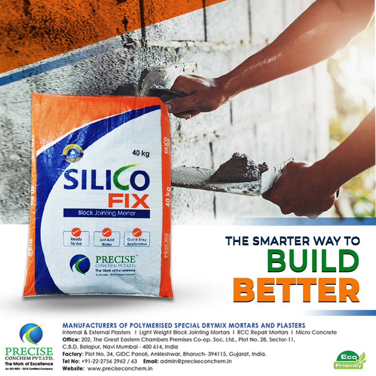 precise_conchem's tweet photo. WE are building with a better quality @PRECISE 
.
.
.
#cement #better #silicofix #concrete #construction #design #engineer #quality #precise #blockjoining
#plàsters https://t.co/ZXaH2dpntM