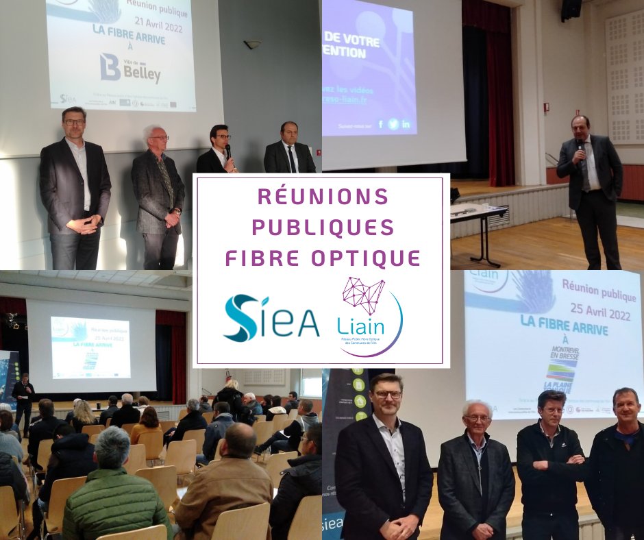[RÉUNIONS PUBLIQUES FIBRE OPTIQUE] 🎤

Les réunions publiques se poursuivent sur le département. Hier c'était au tour de Montrevel-en-Bresse ! ✨

👉 A suivre : Lantenay, Nantua, Montréal-la-Cluses

<a href="/StefanyDouillet/">Stéfany Douillet</a>