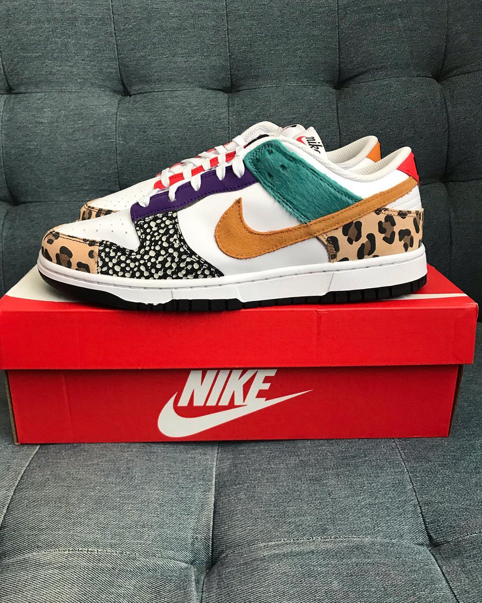 CaminoTV's tweet photo. La Dunk Low "Patchwork" 🐆

Lien : https://t.co/IdIct65rVr (110€) https://t.co/3OVZOdKaPH