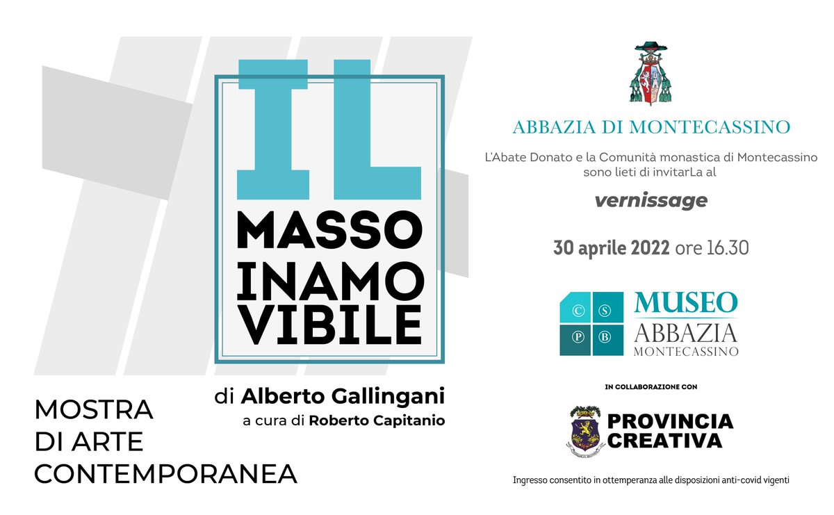 Abbazia di Montecassino/Montecassino Abbey (@m_c_a_b_b_e_y) on Twitter photo "Il masso inamovibile" di Alberto Gallingani,nasce dal desiderio di voler rappresentare “visivamente”il continuo confronto interiore e il rigore necessario per combattere le avversità #Montecassino #artecontemporanea <a href="/ARTEit/">arteit</a> @FinestreArte  <a href="/ArteMagazine/">ArteMagazine</a>  <a href="/giornaledellArt/">Il Giornale dell'Arte</a> "Il masso inamovibile" di Alberto Gallingani,nasce dal desiderio di voler rappresentare “visivamente”il continuo confronto interiore e il rigore necessario per combattere le avversità #Montecassino #artecontemporanea <a href="/ARTEit/">arteit</a> @FinestreArte  <a href="/ArteMagazine/">ArteMagazine</a>  <a href="/giornaledellArt/">Il Giornale dell'Arte</a>