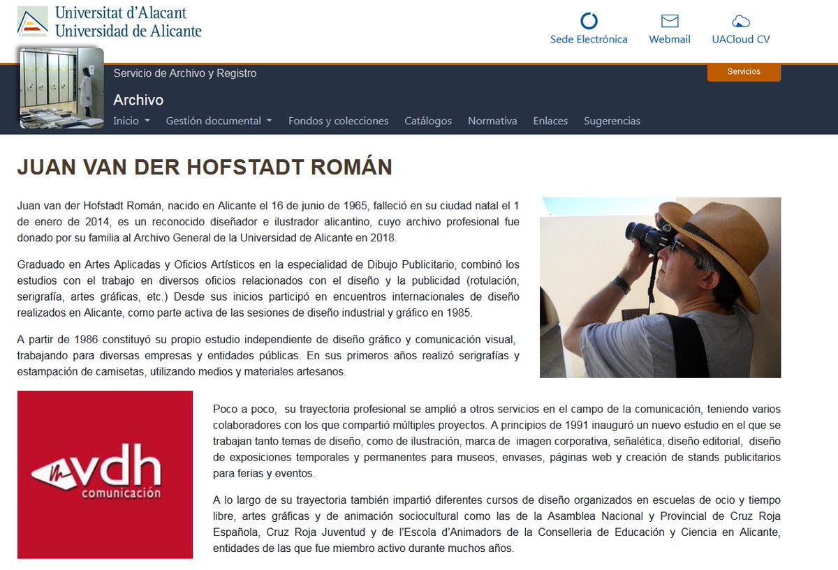 Archivo General de la Universidad de Alicante tweet media