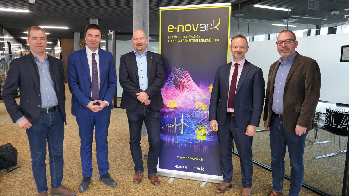 🆕 EnovArk : c’est le nom du nouveau pôle d’innovation pour la transition énergétique, né de la collaboration entre l’énergéticien OIKEN et la Fondation The Ark.
#valais #wallis #innovation #énergie #transitionénergétique 
valais-economie.ch/enovark-le-pol…