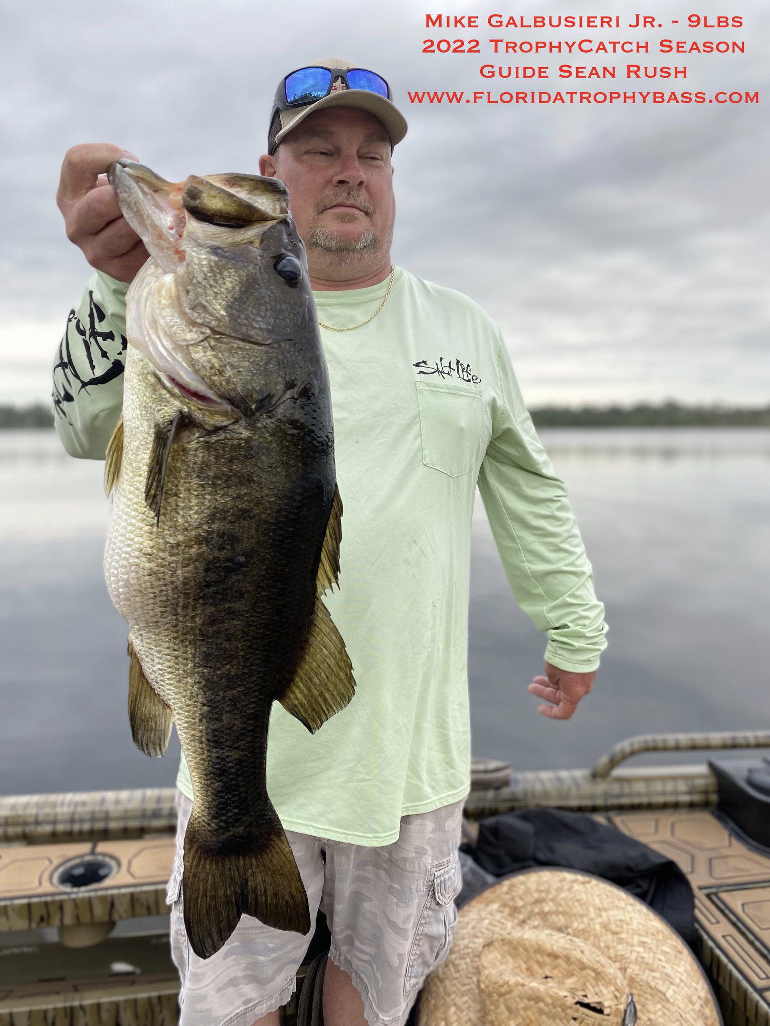 Florida Trophy Bass with Capt. Sean Rush on Twitter "Rodman Reservoir
