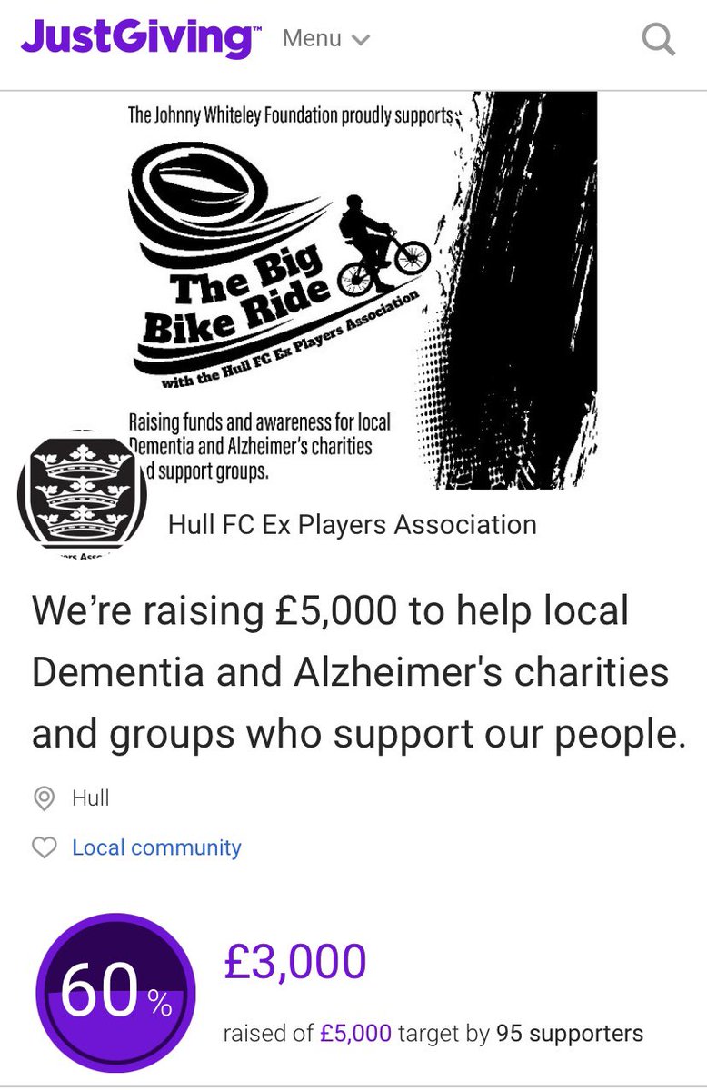 Wow! As the #EPABigBikeRide edges closer so does our target of raising £5,000 thanks to the generosity of folk.

We’d love to set off already reaching our financial goal. So, if you can spare a quid or two we’d be eternally grateful 🙏 

Donate 👉 justgiving.com/crowdfunding/h…