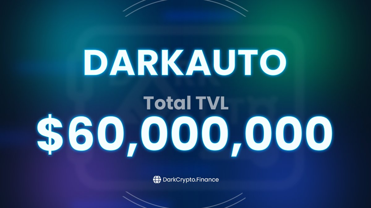 DarkCryptoFi's tweet photo. DarkAuto, THE BEST YIELD OPTIMIZER on CRONOS, has reached a new milestone!
🏆$60M TVL and 🔥1.6M $DARK Bought Back
Join us to earn more and more🚀
🔽Deposit Here: https://t.co/Ao7oRjEFc0
🚀 Auto-Compound 🚀 High APY
#DarkCrypto #DarkAuto #CronosChain #CRO https://t.co/SOSqdWBjuH