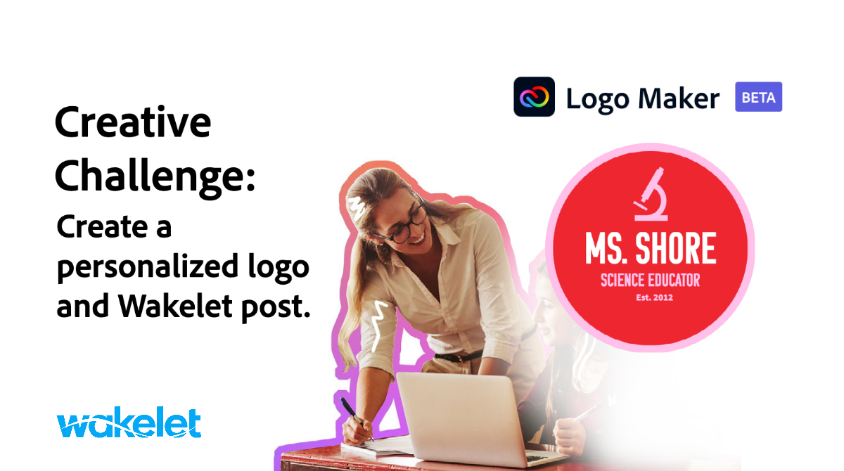 Have you taken part in the <a href="/AdobeForEdu/">Adobe For Education</a> + Wakelet Challenge? 

🎨 Design your logo and add it to the Wakelet customizable template!
🌠 Share your creation with #AdobeEduCreative &amp; #WakeletWave for a chance to win stickers of your logo!

Learn more: express.adobe.com/page/CyU642M6B…