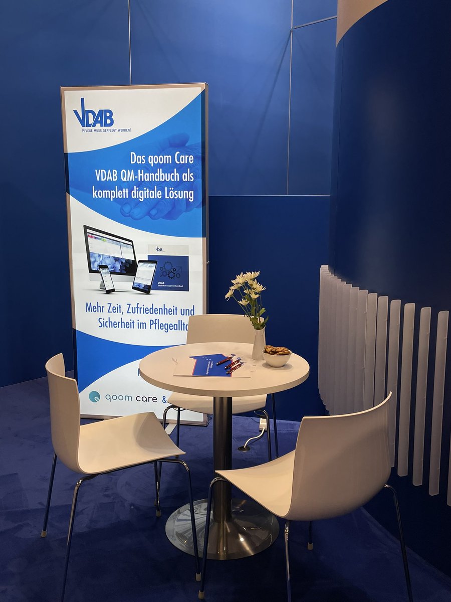 qoom applications (@qoomapps) on Twitter photo We’re up and running auf der @AltenpflegeFair in Essen. Zusammen mit dem <a href="/VDABPresse/">VDAB Berlin</a> und H&S QM-Support erwarten wir Sie in Halle 8 am Stand A25… See you!
#digitalhealth #qoomcare #qoom #altenpflege #essen #qualitymanagement #qualitätsmanagement We’re up and running auf der @AltenpflegeFair in Essen. Zusammen mit dem <a href="/VDABPresse/">VDAB Berlin</a> und H&S QM-Support erwarten wir Sie in Halle 8 am Stand A25… See you!
#digitalhealth #qoomcare #qoom #altenpflege #essen #qualitymanagement #qualitätsmanagement