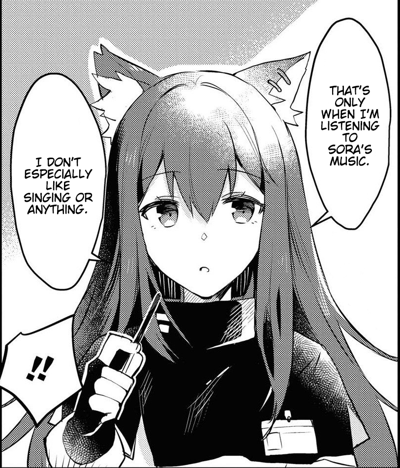 yosua_0669's tweet image. i just love how the Penguin Logistics girls straight-up look like a girl pop group

which reminds me of how cute the wife Texas looks in the comic anthology chapter about idols. LOOK AT HER AODAGDOADHASO