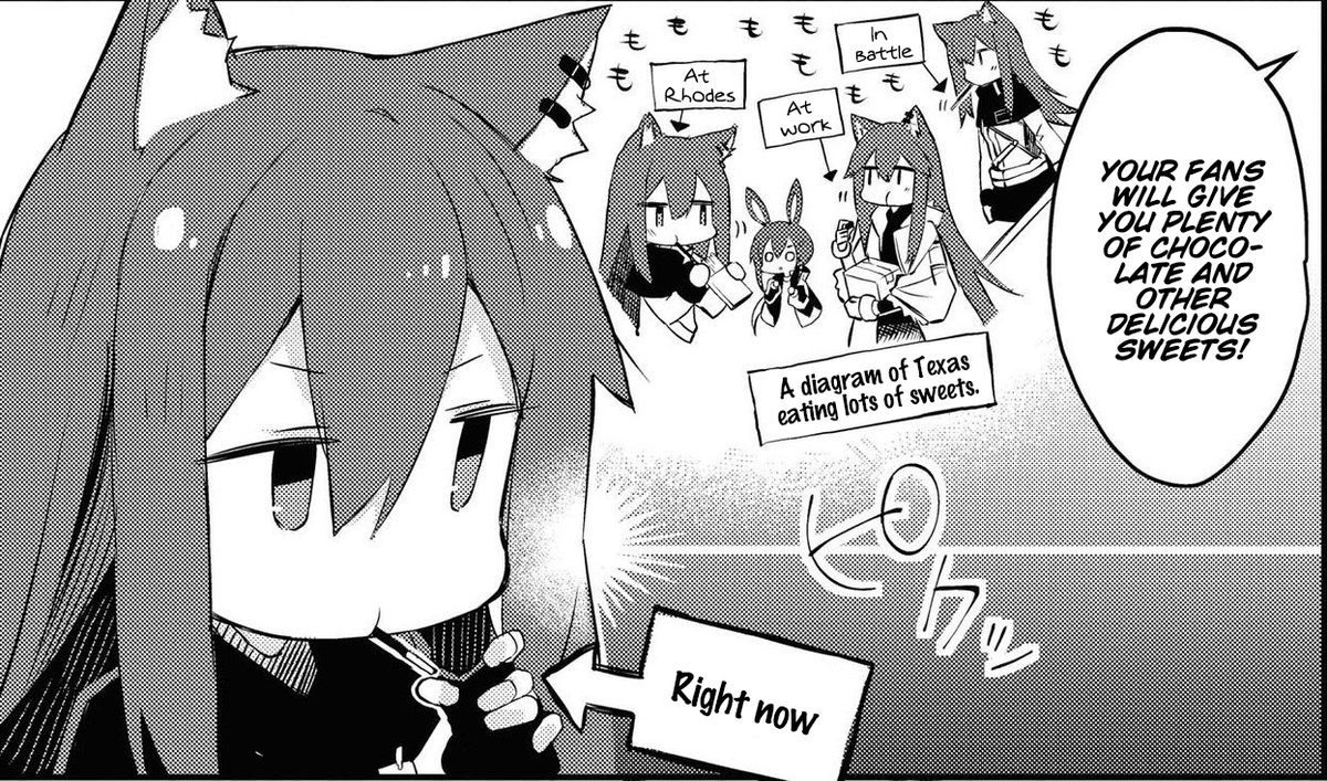 yosua_0669's tweet image. i just love how the Penguin Logistics girls straight-up look like a girl pop group

which reminds me of how cute the wife Texas looks in the comic anthology chapter about idols. LOOK AT HER AODAGDOADHASO