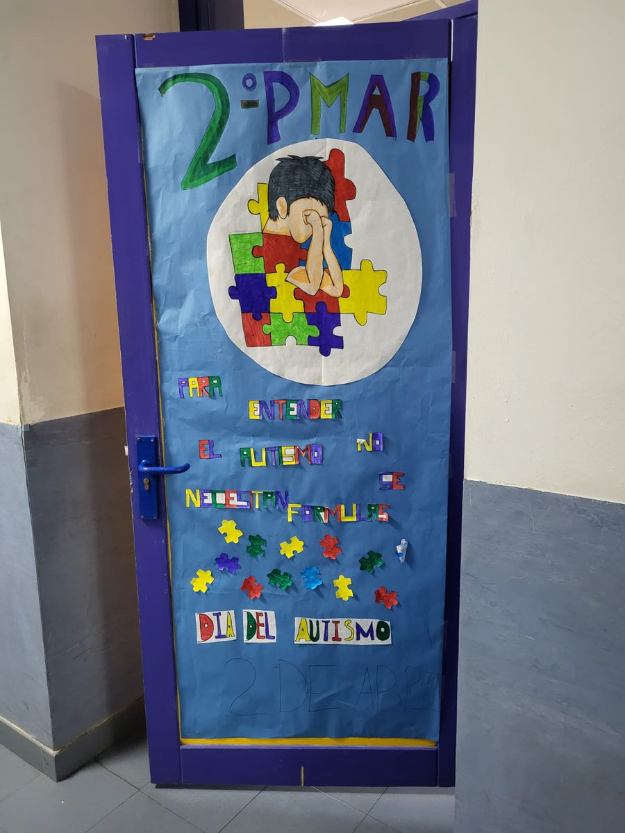iesmhernandez's tweet photo. Hemos tardado pero ya están aquí las puertas del concurso. ¡Felicidades a 2ºB por vuestro trabajo! #autismo #integración https://t.co/0Rnm5OkDc8
