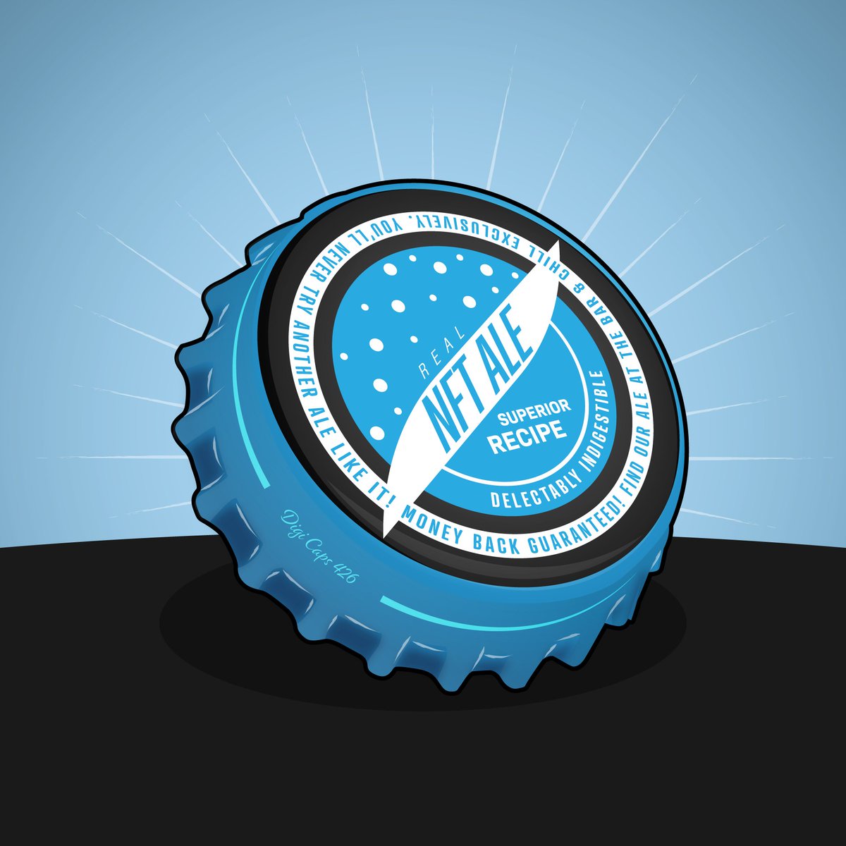 NFT ale bottle cap

For those with an artistic taste.
Coming soon on <a href="/opensea/">OpenSea</a>

#nftcollector
x.com/i/spaces/1nAJE…
