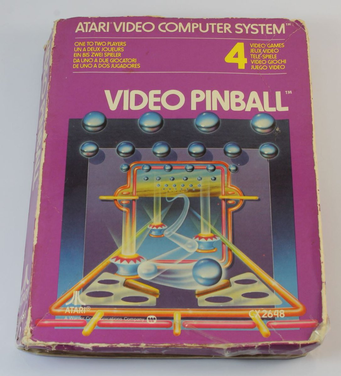 retro_games_uk's tweet image. Back in Stock - #Atari2600: #VideoPinball (10 photos) retro-games.co.uk/2600/Video_Pin…