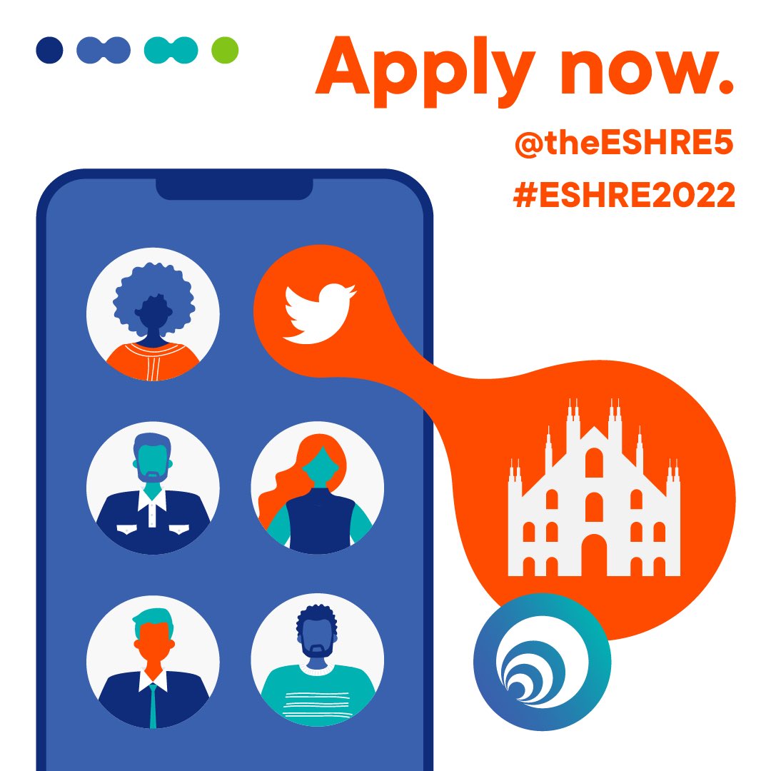 OmarRawi89's tweet image. An amazing opportunity to be involved with @ESHRE community and to communicate #ReproScience during #ESHRE20222.

Apply to be an ESHRE Young Ambassador. 

More info here: eshre.eu/ESHRE2022/Medi…