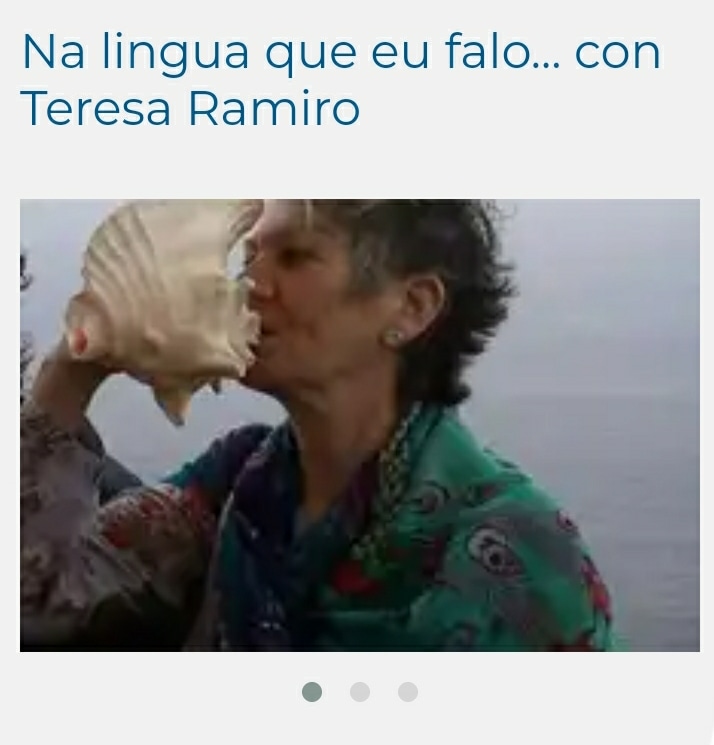 SNL A Coruña (@linguacoruna) on Twitter photo Volven os Paseos pola Coruña Literaria desta privamera.
O primeiro será este sábado, guiado pola poeta, mariscadora e activista Teresa Ramiro
Convidámosvos a pasear con ela, anotádevos!
Escribídenos a inscricionslingua@coruna.gal. Volven os Paseos pola Coruña Literaria desta privamera.
O primeiro será este sábado, guiado pola poeta, mariscadora e activista Teresa Ramiro
Convidámosvos a pasear con ela, anotádevos!
Escribídenos a inscricionslingua@coruna.gal.