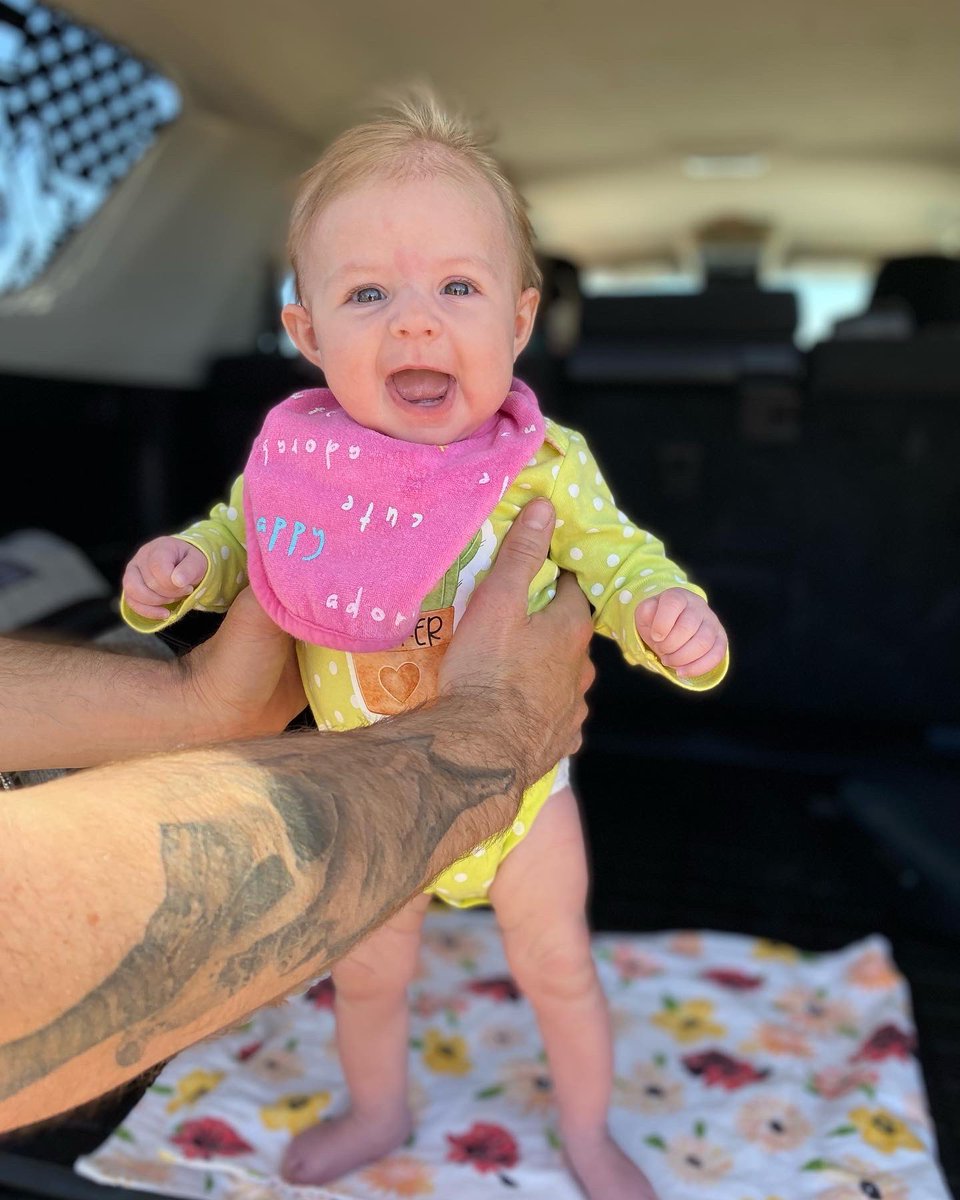 HannahFryee's tweet photo. Now I have this cute little nugget and she’s the best thing ever 🥺♥️ https://t.co/4VI7oKqtVo