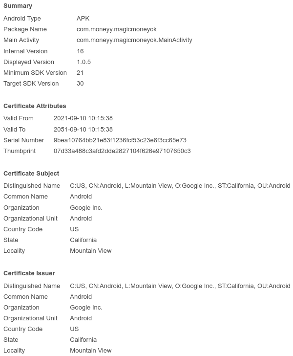 malwrhunterteam's tweet photo. Another usury &amp; spyware 2-in-1 app in Play: https://t.co/dt3zX9kOa5
f3092c6f398e9f248286817d82e50c45e51df09abc08b6897cdac729b8e9b59a
And it's again one with 500k+ installs already...
"and send all Nude photos"
😫
@LukasStefanko
 cc @1ZRR4H https://t.co/Dy8ieXGzLf