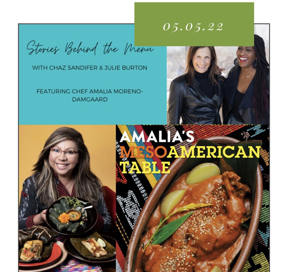 We are back with Stories Behind the Menu, May 5th 6:30-9pm <a href="/modernwellco/">ModernWell</a> with guest Chef Amalia Moreno Damgaard . We are taking a culture journey through Latin cuisine and storytelling, get your tickets now they are going fast! Link in bio.
Spread the word!
#SBTM