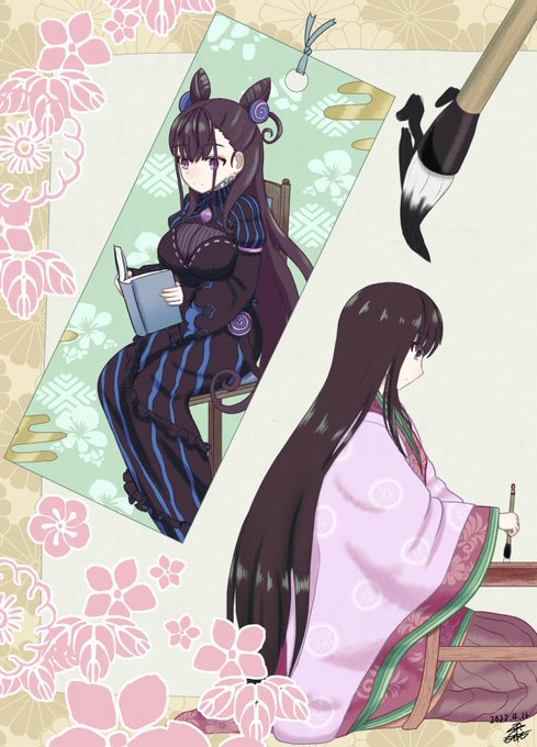 紫式部 高画質 のtwitterイラスト検索結果