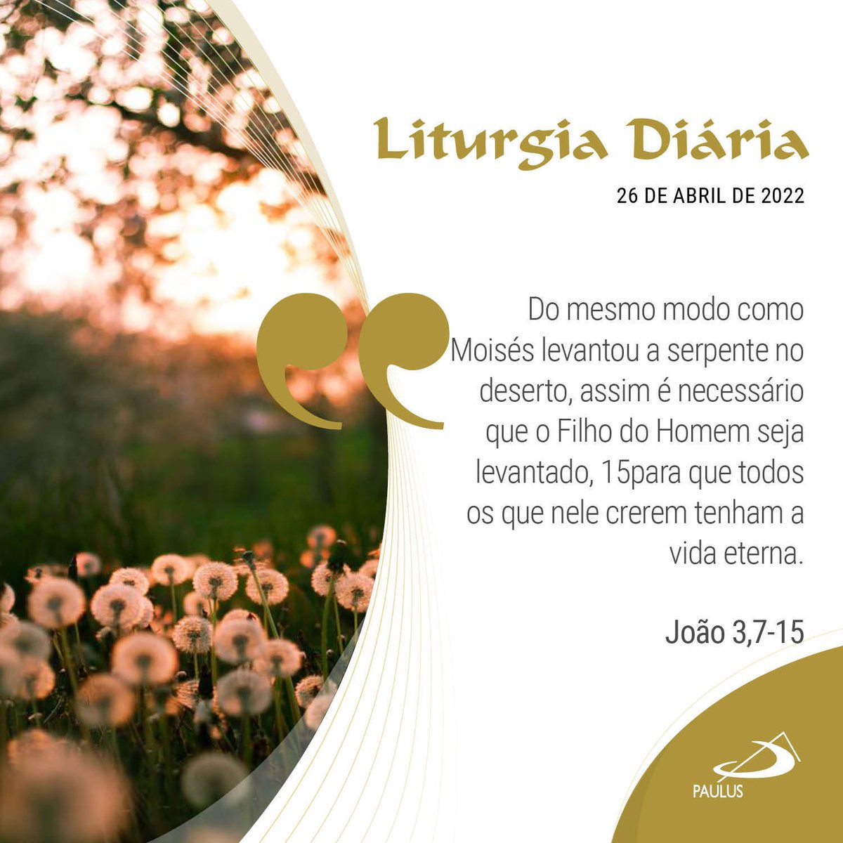 editorapaulus's tweet photo. PALAVRA DA SALVAÇÃO🤗❤🙏⠀⠀⠀⠀⠀⠀⠀⠀⠀⠀⠀⠀
#LiturgiaDiária #PalavradeDeus #Evangelho #PAULUSeditora https://t.co/7MPJWsEhaa
