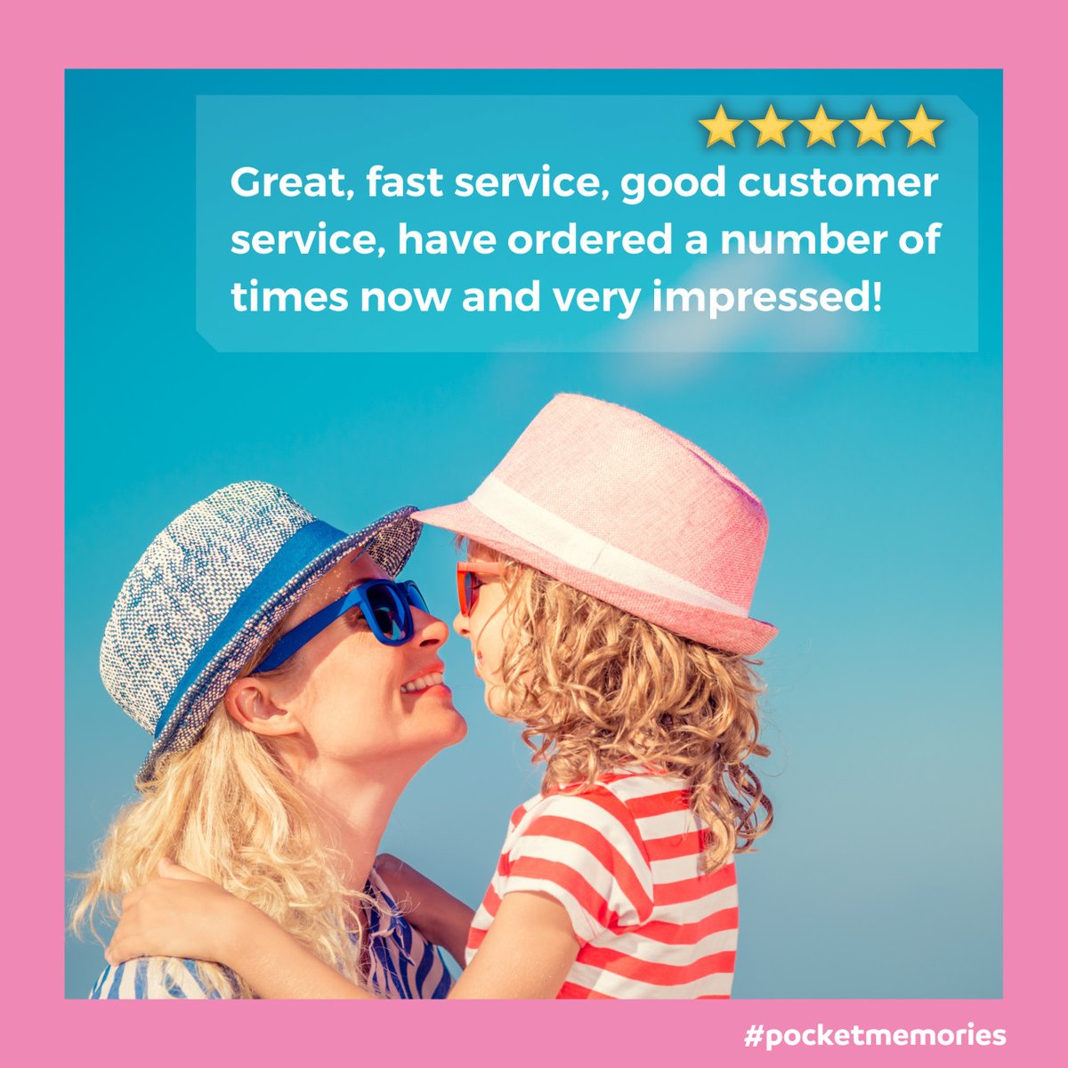 _PocketMemories's tweet photo. Don't just take our word for it...Check out what out customers have to say! ⭐⭐⭐⭐⭐ Thank you Lauren for taking the time to share your experience with us! 🙌 #pocketmemories #photobook #customerreview https://t.co/6j8PDq6TCd
