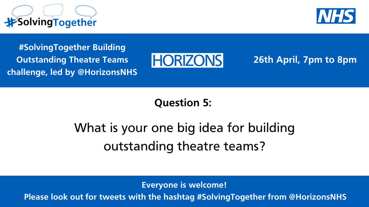NHS Horizons tweet media