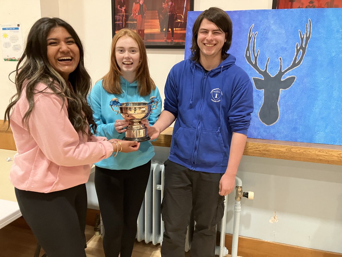 ⁦@FraserburghAcad⁩ ⁦<a href="/DundargHouseFA/">Dundarg💙</a>⁩  Congratulations to Dundarg House! Getting back the trophy for only the second time in 70 years!