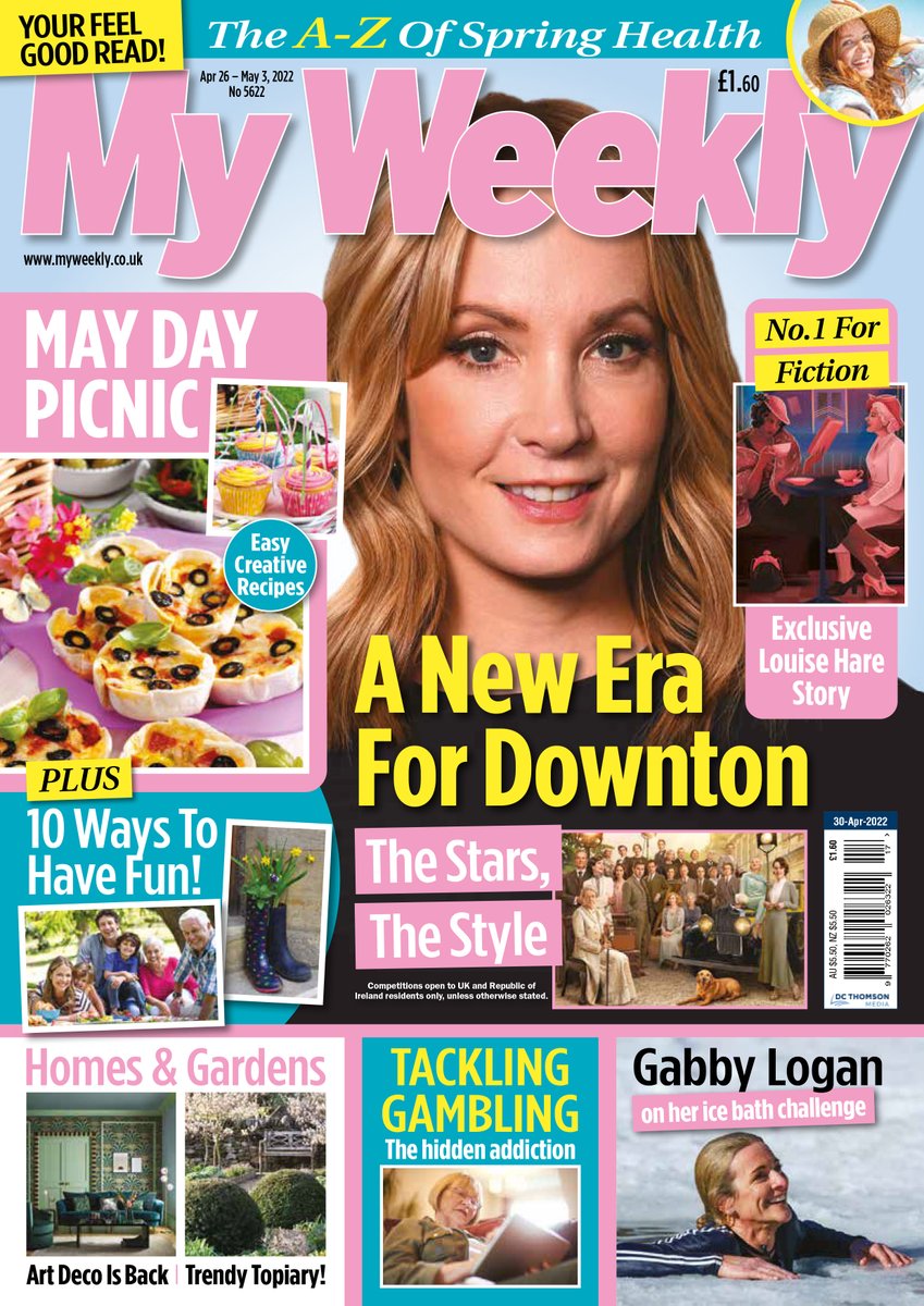 Lots of brilliant fiction in this week's <a href="/My_Weekly/">My Weekly</a>, including a short story from the fabulous @LouRHare. Thanks to <a href="/LaurenRebbeck/">Lauren Rebbeck</a> for perfectly illustrating the story about Lena and the Canary Club! Read more about Lena in @LouRHare's amazing new book, #MissAldridgeRegrets