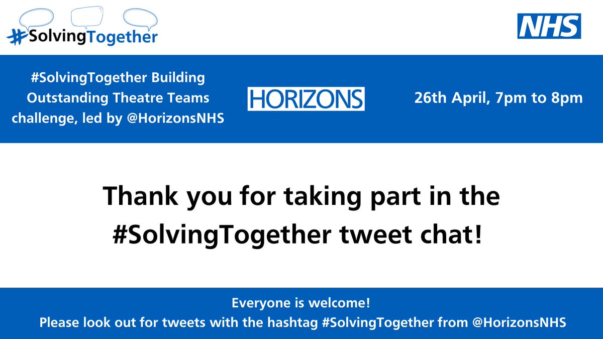 NHS Horizons tweet media
