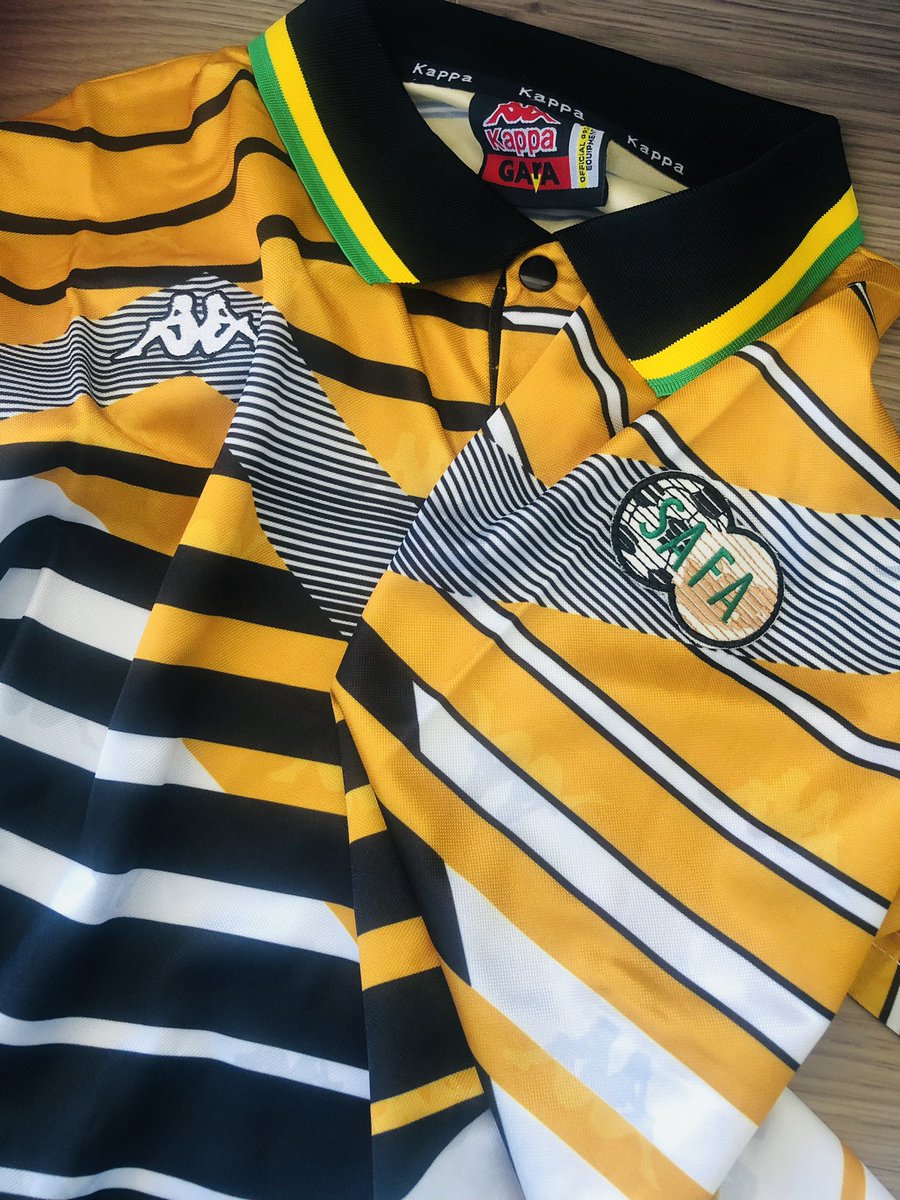 My Bafana 1996 kit arrived this morning😭😭🔥🔥
