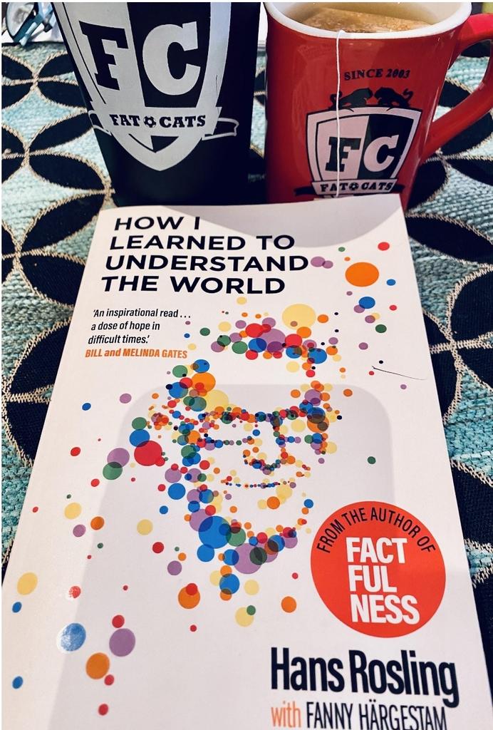 FatCatsBookClu1's tweet photo. 🚨 #BookReviewTuesday 🚨
@SydLudz09 reviews 'How I Learned To Understand The World' by Hans Rosling with Fanny Härgestam. A brilliant and educational read, full of medical stories and post colonial socially underdeveloped Africa (specifically Mozambique, DRC and Liberia). https://t.co/eyGp5GyqYV