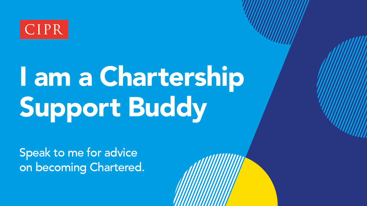 @CIPR_Global #chartership is a way of demonstrating that you know your stuff! 
It's a career milestone which sets the course for a continued CPD journey to maintain knowledge of the ever-changing PR landscape.
#chartershipweek #publicrelations #PR