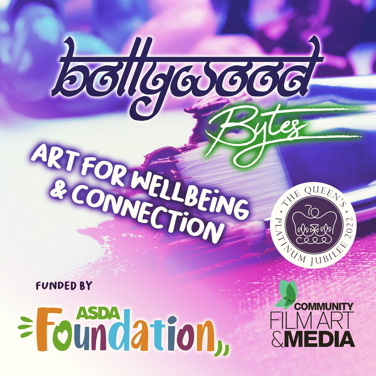 sheinspiresgrp's tweet photo. After a bit of rest, @CreativeOpp, our cultural subsidiary is back!
We cannot wait to celebrate #Queenโs #PlatinumJubilee in true #BollywoodStyle
Huge thanks to @AsdaFoundation @AsdaBolton #lorriane @asdaburndenpark for supporting and funding #BollywoodBytes
#artconnects https://t.co/XFujVgMaPD