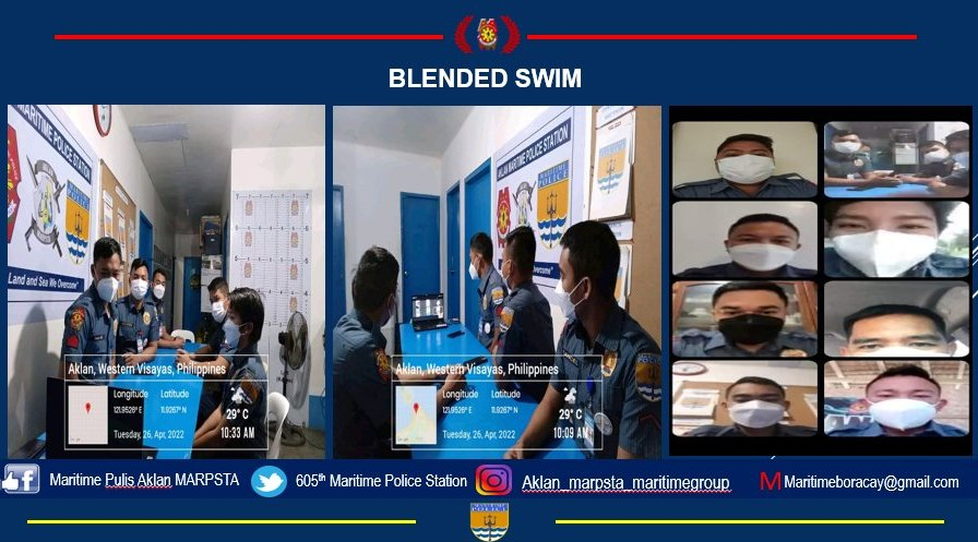 605thA's tweet photo. April 26, 2022 at about 10:00 AM Squad 2 of this Unit led by PLT ROMULO T MANGILI, Squad leader, with Value/Life Coach Pastor Job E Misajon, Abounding Life Bible Church, conducted Blended Squad Weekly Interactive Meeting held at Aklan MARPSTA, Brgy. Caticlan, Malay, Aklan. https://t.co/kizhrZEGkf