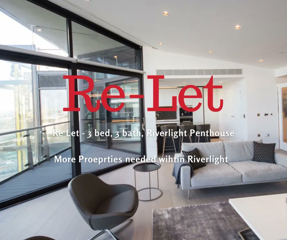 wigmorejones's tweet photo. Re-Let - 3 bed penthouse within Riverlight Quay
.
More properties required 
.
#Wigmorejones #newhomesnewbeginnings #tolet #torent #realestate #citylife #cityliving #virtualtour #vr #virtualviewing #property #london #londonestatesgents #rightmove #zoopla #onthemarket #londonliving https://t.co/S4cHx9JMbI