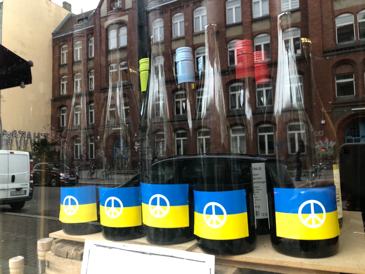 Meanwhile in #Berlin: Der #Ukraine #Krieg als Lifestyle-Produkt