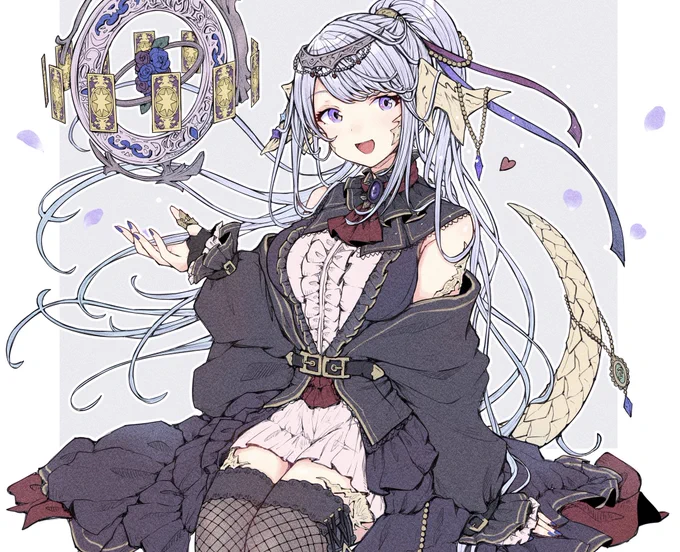 #メンテだしとにかくあなたの絵が好きって思ってくれるひとと出逢うために自分の推しイラストをそっと置いておく 
#FF14イラスト 

ミコッテ🐱アウラちゃん多めです🌸 